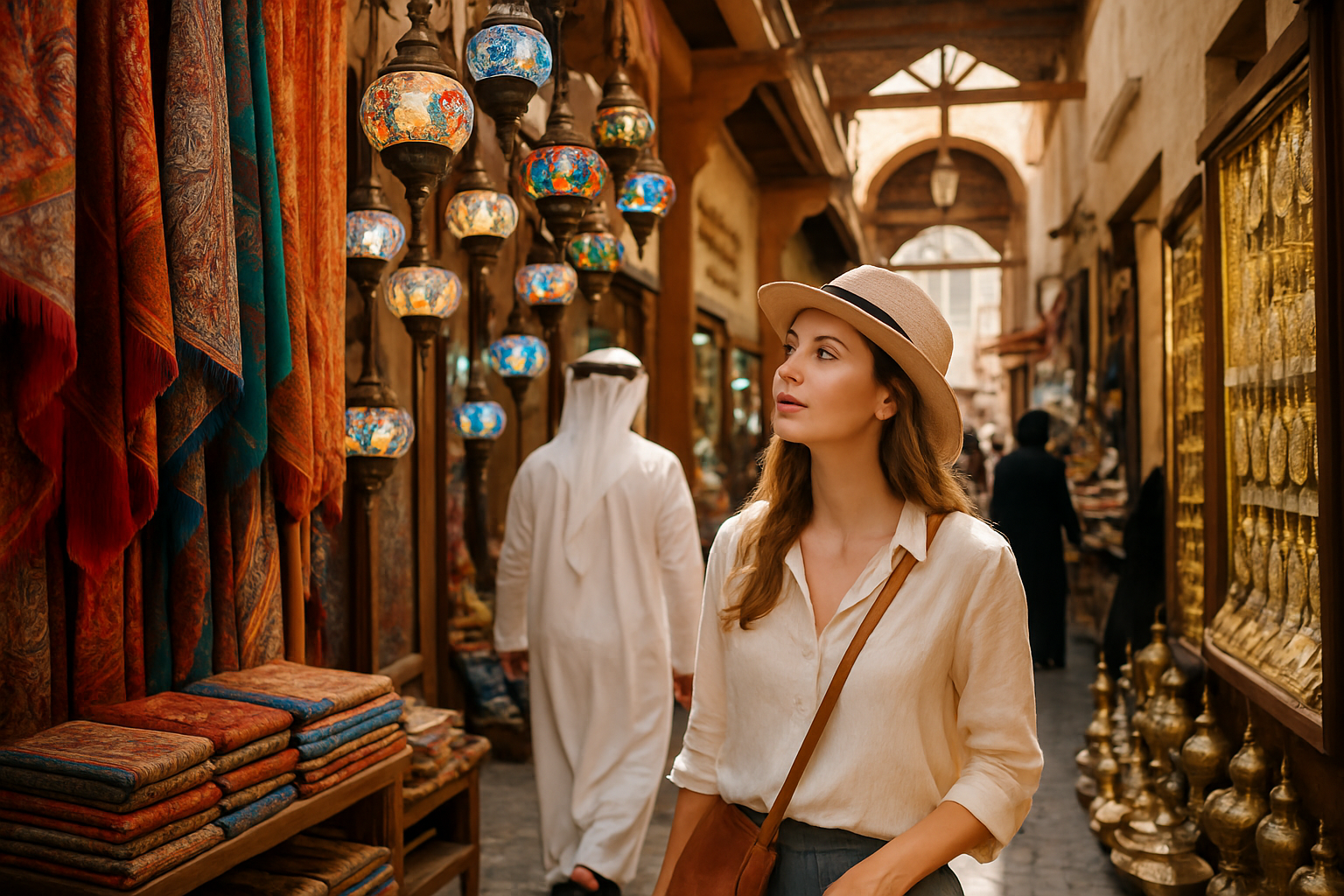 Cultural exploration in Dubai’s souks